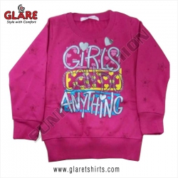 <p>Round Neck Sweatshirt for Girls</p>